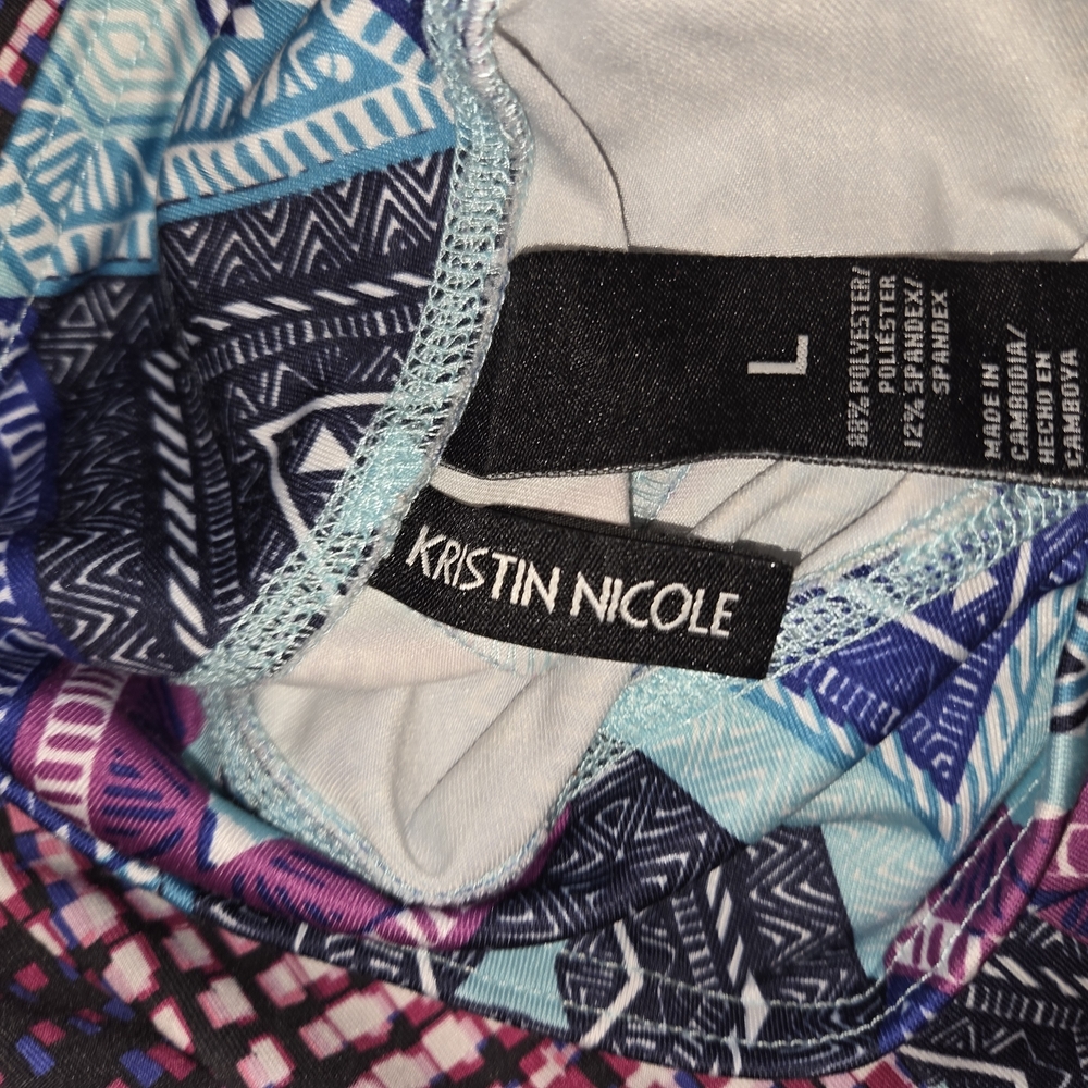 Colorful Patterned Leggings Set - Picture 2 of 4
